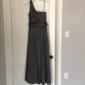 Grey Bridesmaid Dress